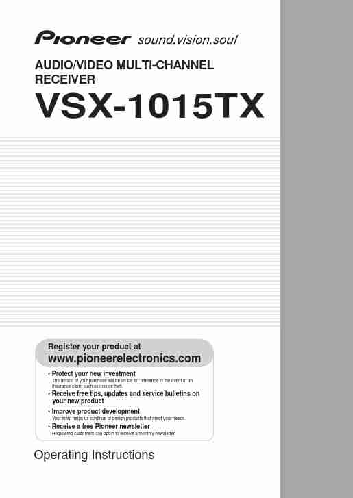 Pioneer Stereo System VSX-1015TX-page_pdf